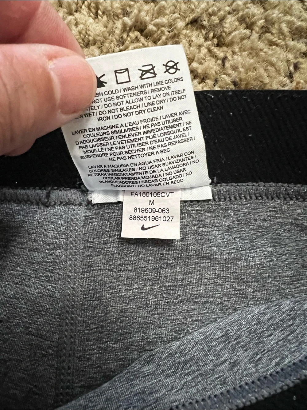 Girls Nike Pro shorts